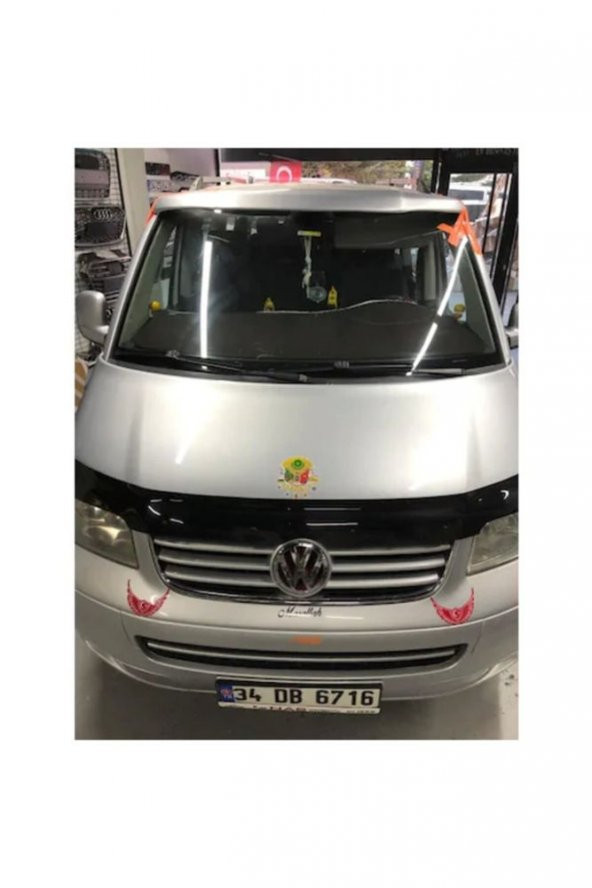 Vw Transporter T5 Kaput Rüzgarlığı Kaput Koruma 09-14 Arası 3.2 Mm Kalın Plastik ürün görseli