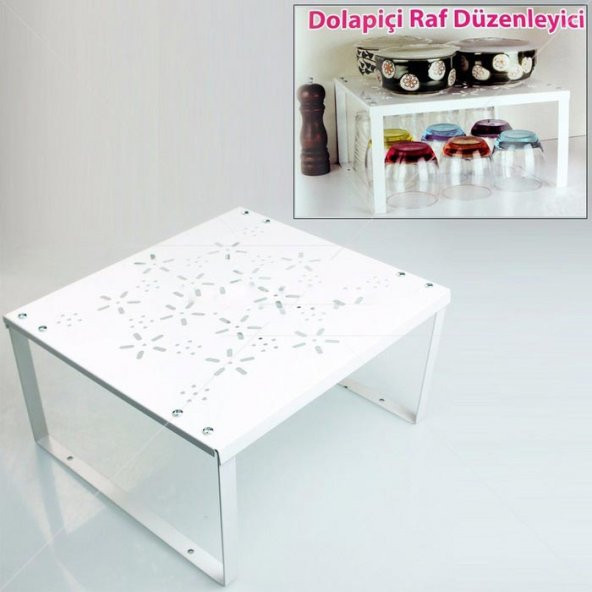 Dolap İçi Raf Düzenleyici Raf - 3