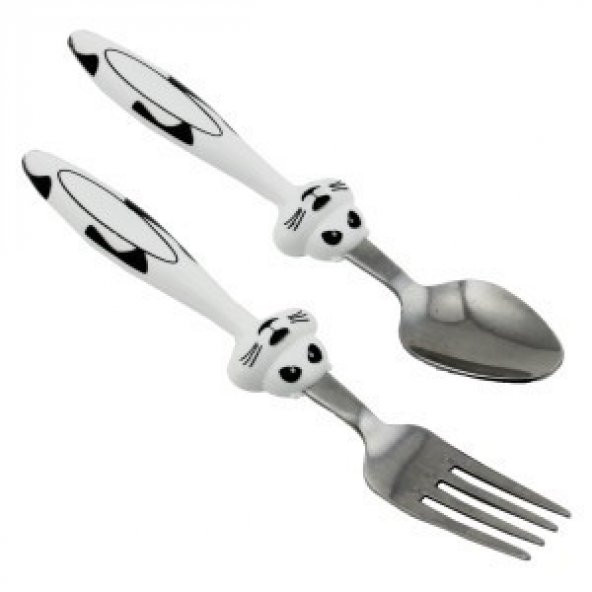 Bebek Çatal Kaşık Seti - 18 cm - 3