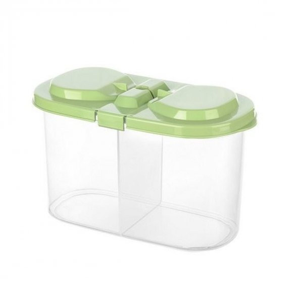 2 Bölmeli Saklama ve Erzak Kabı 1200 ML - 3