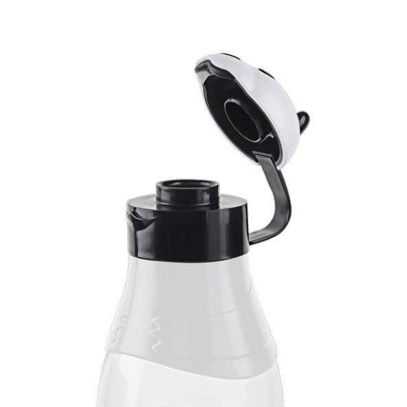 Sevimli Panda Tasarımlı Cam Suluk  Sızdırmaz 1000 ML - 3