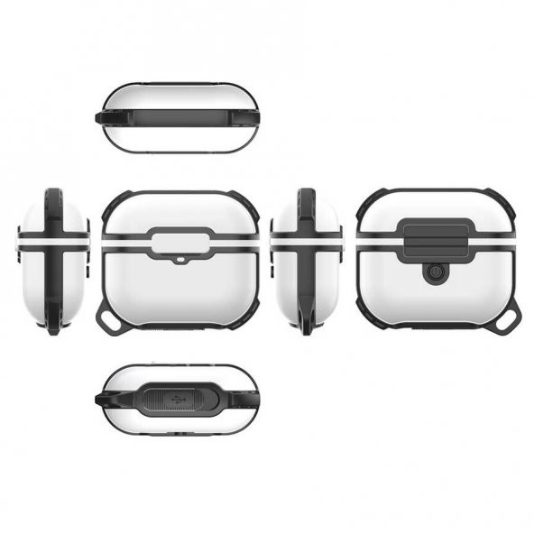 Apple Airpods 3. Nesil Airbag Silikon Su Geçirmez Tank Kılıf - 2