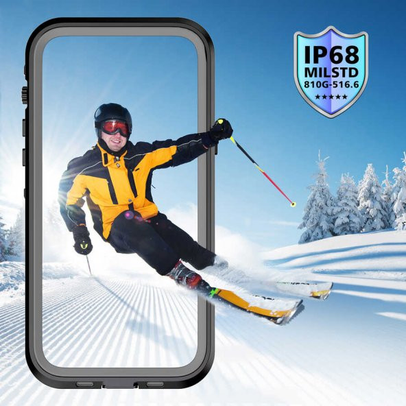 Apple iPhone 13 Pro Max Kılıf 1-1 Su Geçirmez Kılıf - 10