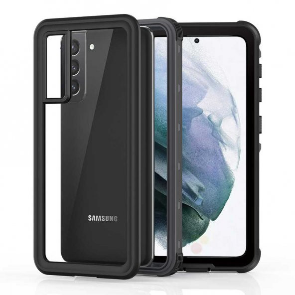Galaxy S21 Plus Kılıf 1-1 Su Geçirmez Kılıf - 1