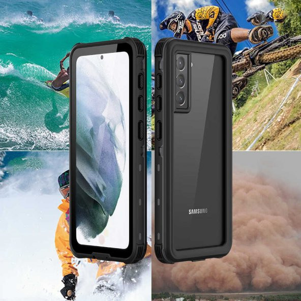 Galaxy S21 Plus Kılıf 1-1 Su Geçirmez Kılıf - 5
