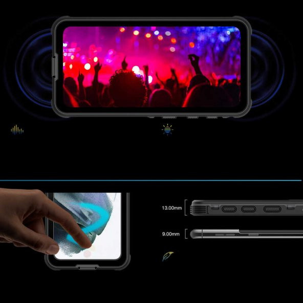 Galaxy S21 Plus Kılıf 1-1 Su Geçirmez Kılıf - 9