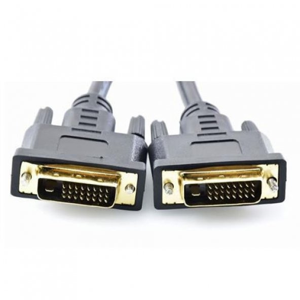 Dvi To Dvi Monitör Ekran Kablosu Ara Bağlantı Dvı-D 24+1 1.5m - 2