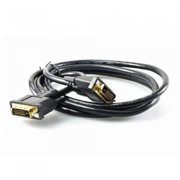 Dvi To Dvi Monitör Ekran Kablosu Ara Bağlantı Dvı-D 24+1 1.5m - 3