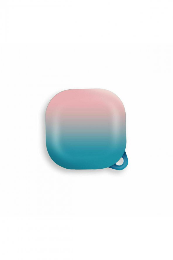 Samsung Galaxy Buds 2 Pro Uyumlu Kılıf Renkli Silikon Askılı Darbeye Dayanıklı Kapak - 1