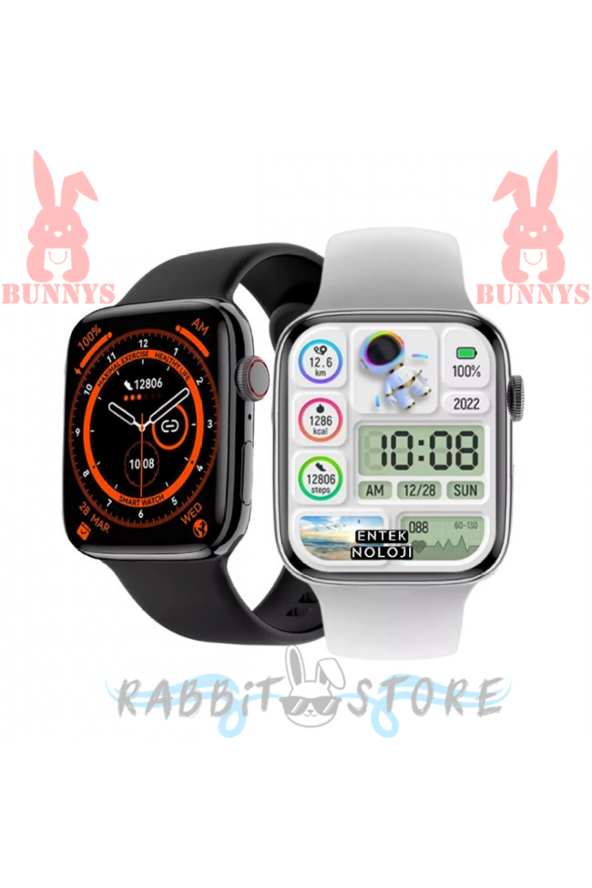 RABBİT STORE Akıllı Saat Wacht 8 Konuşma Özellikli Xiaomi 11 Uyumlu Smart Watch 8