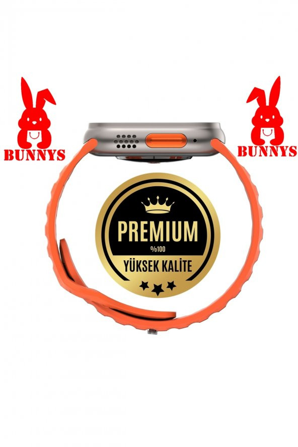 RABBİT STORE Wacht 8 Ultra Akıllı Saat Huawei P40 Lite Uyumlu Smart Watch Konuşma Özellikli - Resim 5