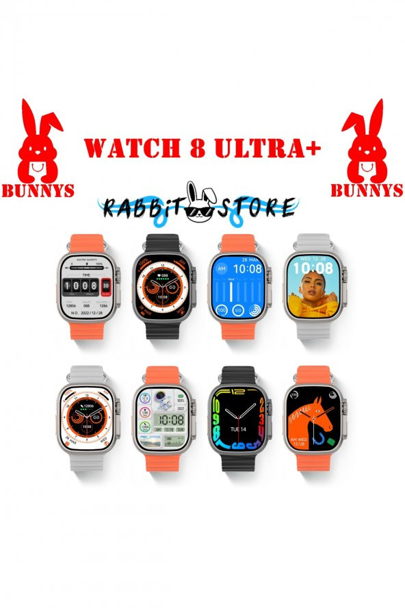 RABBİT STORE Akıllı Saat ReederP13 Blue Max Pro Lite 2022 Uyumlu Wacht 8 Plus Konuşma Özellikli - Resim 3