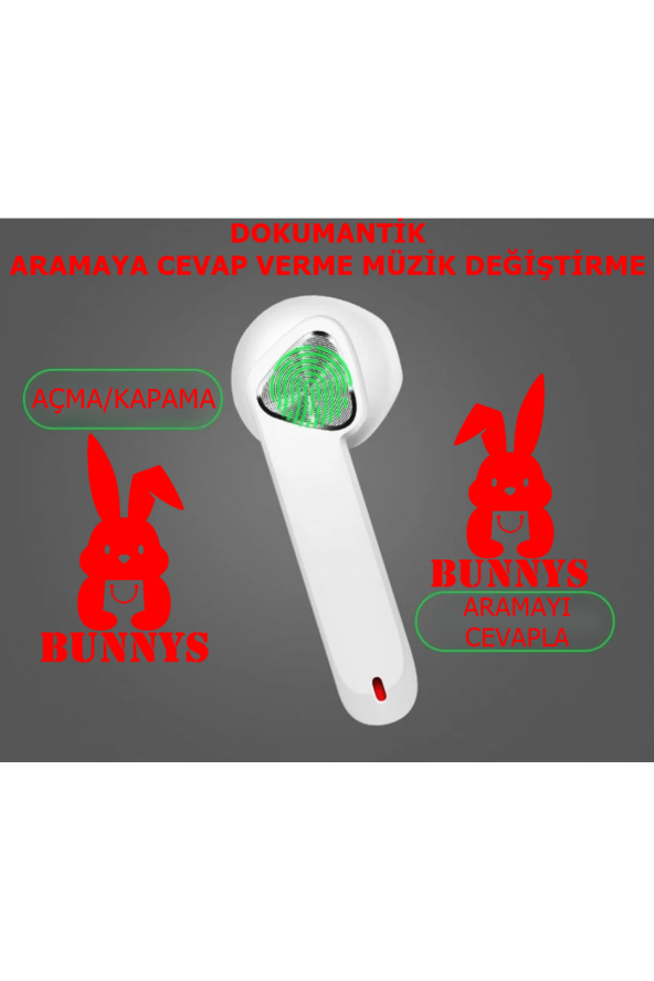 RABBİT STORE Bluetooth Kulaklık Redmi 10 Uyumlu Kızaklı Kablosuz Kulaklık - 6