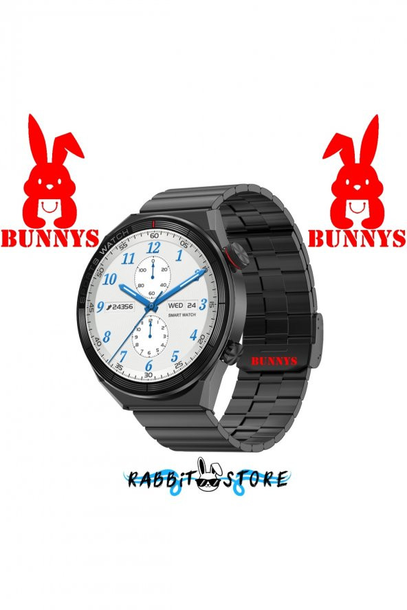 RABBİT STORE Akıllı Saat Konuşma Özellikli Apple iPhone 7 Uyumlu Smart Watch - 3