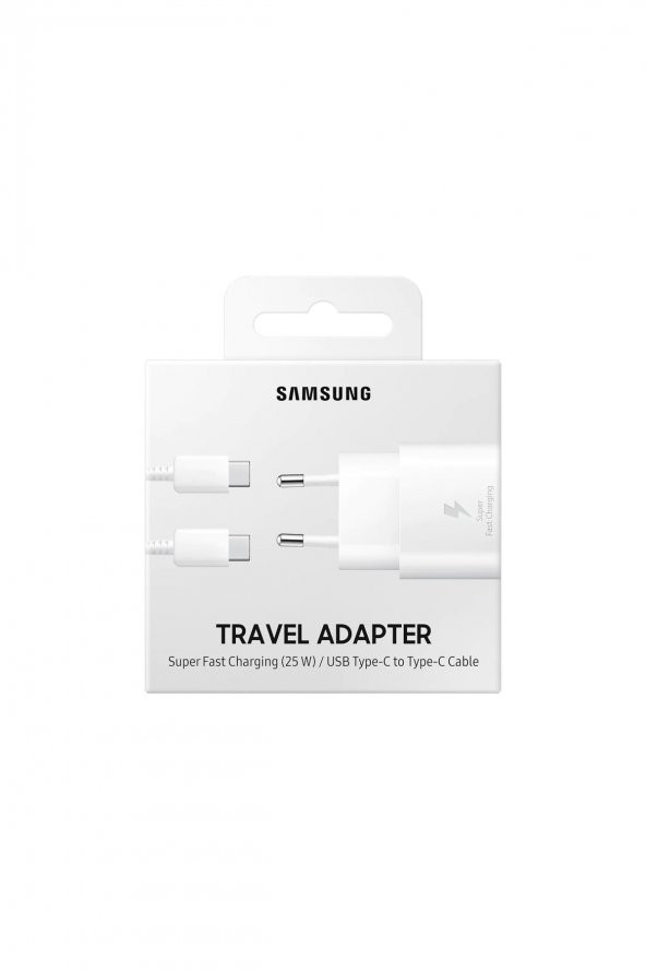 BUNNYS General Mobile GM 21 Pro d Uyumlu ORJİNAL 25W Samsung Hızlı Şarj Cihazı Kablo Dahil TYEP-C/TYEP-C
