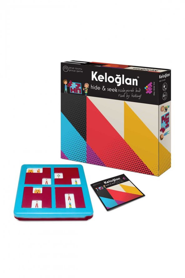 KELOĞLAN Hide & Find Zeka ve Akıl Oyunu 3+ Yaş 1+ Oyuncu - 2