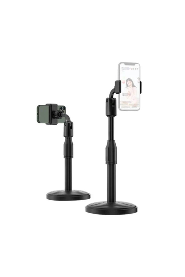 Portatıf 360 ° Masaüstü Ayarlanabilir Telefon Standı Tutucu - 2
