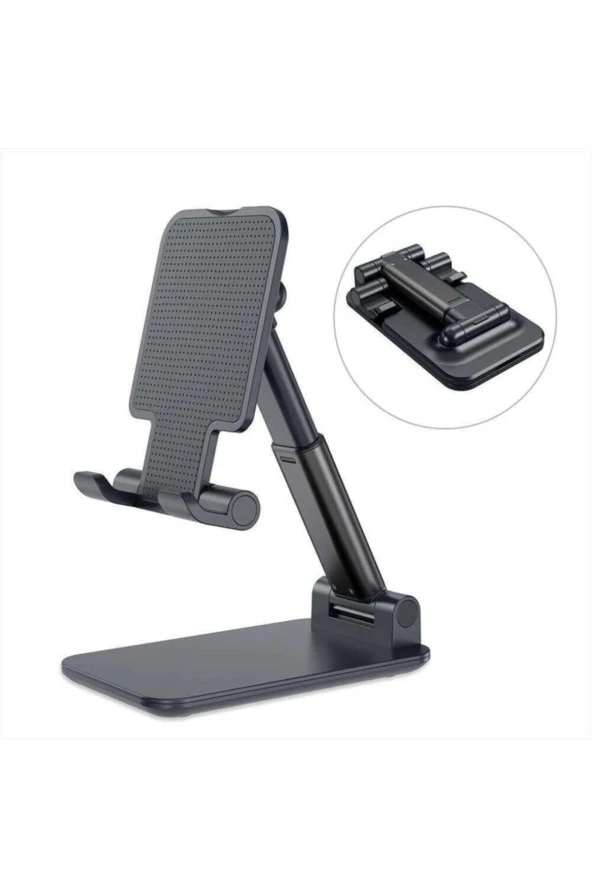 Masa Üstü Telefon Stand Tablet Tutucu Ayarlanabili Yükseklik