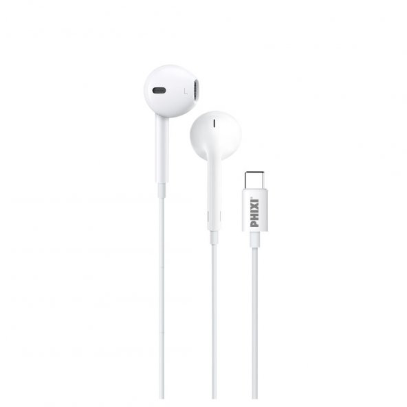 Phixi HS626 Basic Mikrofonlu Type-C Girişli EarPods Kulaklık - 6