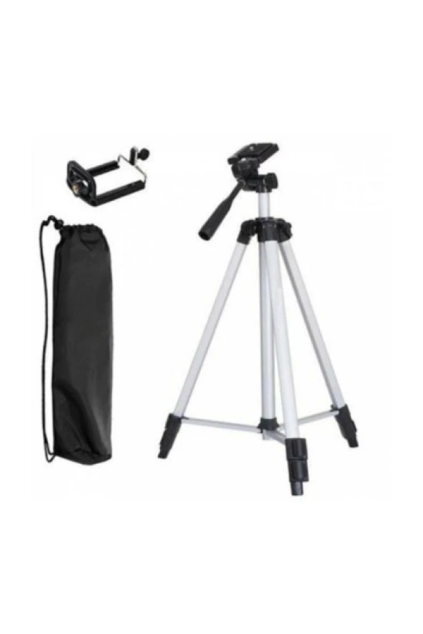 Tripod Profesyonel Kamera ve Cep Telefonu Tripodu 3110 - 3
