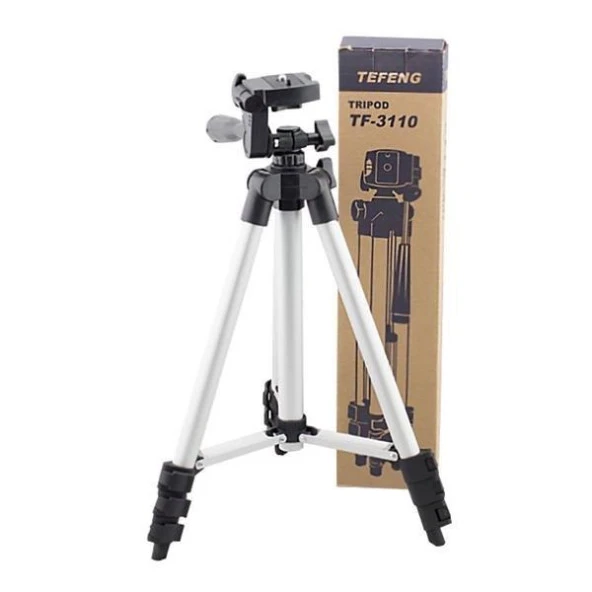 Tripod Profesyonel Kamera ve Cep Telefonu Tripodu 3110 - 4