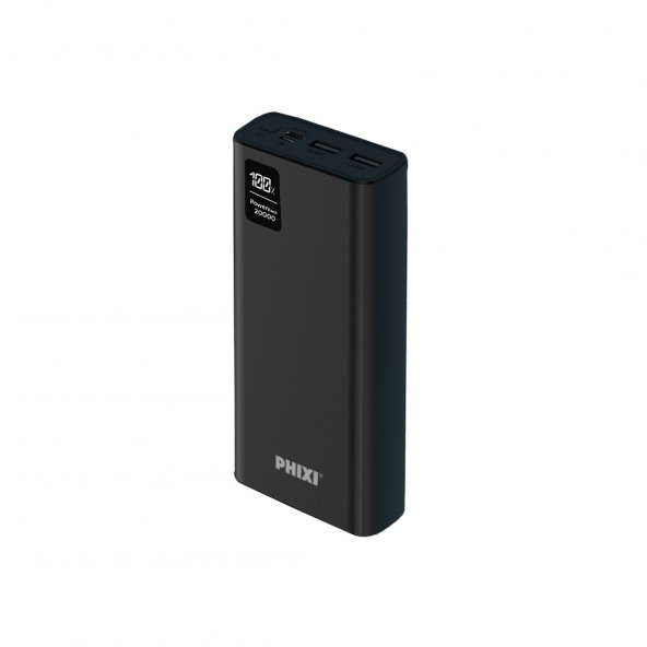 Phixi Force QC2220 20.000mAh LCD Ekranlı 22.5W PD Destekli Powerbank - 3