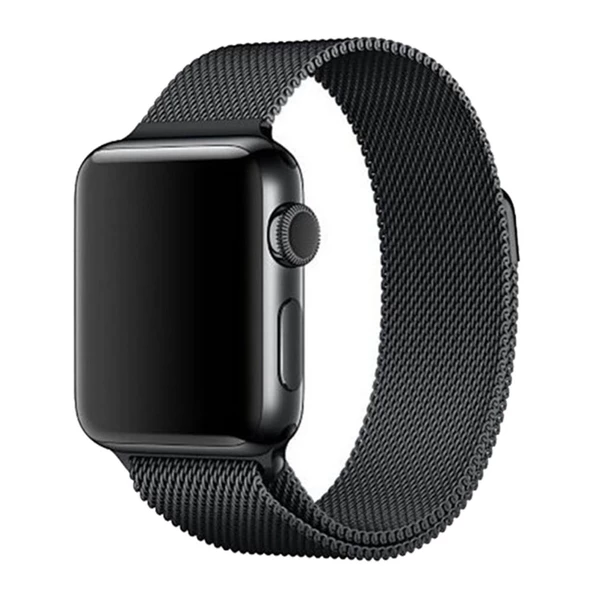 Apple Watch 2 3 4 5 6 Se Nike 42mm 44mm Uyumlu  Kayış Milano Loop Metal Örgü Kordon - 12