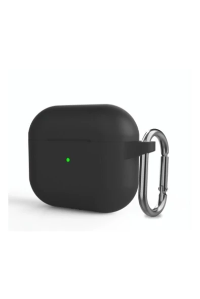 Uyumlu Airpods 3. Nesil Uyumlu Silikon Koruma Kılıf Pembe - 3