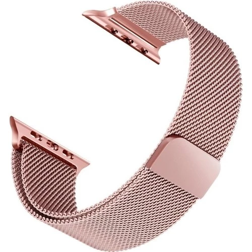 Apple Watch 2 3 4 5 6 Se Nike 42mm 44mm Uyumlu  Kayış Milano Loop Metal Örgü Kordon - 6