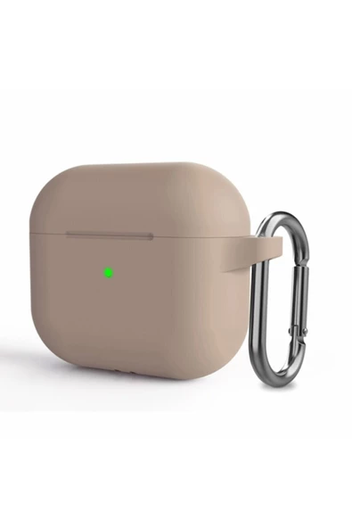 Uyumlu Airpods 3. Nesil Uyumlu Silikon Koruma Kılıf Pembe - 9