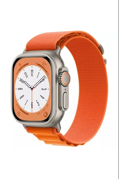 Apple Watch 3 4 5 6 7 8 Se Ultra 42mm/44mm/45mm/49mm Uyumlu Alpine Loop Kordon Kayış - 7