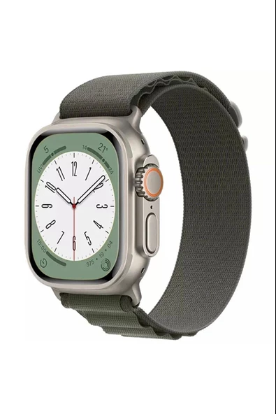 Apple Watch 3 4 5 6 7 8 Se Ultra 42mm/44mm/45mm/49mm Uyumlu Alpine Loop Kordon Kayış - 5