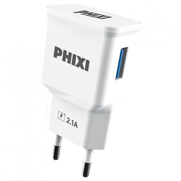 Phixi PCH201 Basic 2.1A Şarj Adaptörü