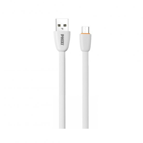 Phixi CB411M Force Yassı Kablolu 100 Cm Micro USB Şarj ve Data Kablosu