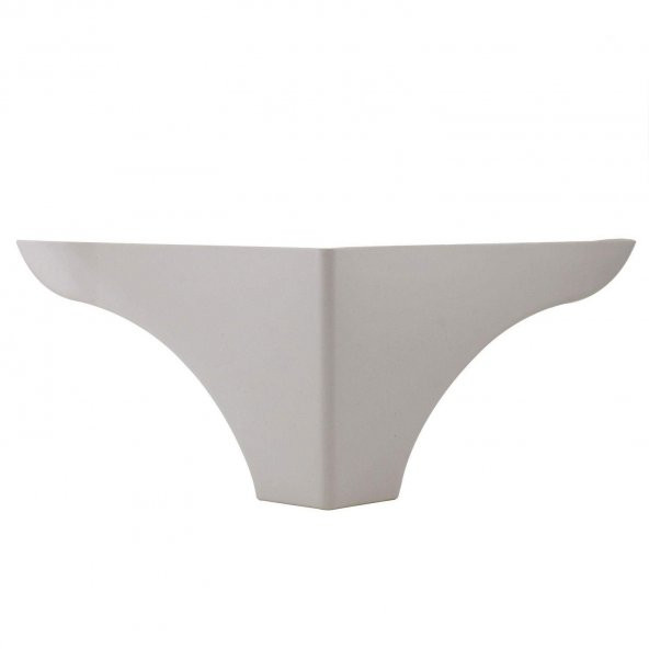 Lüks Mobilya Kanepe Sehpa Puf Koltuk Ayağı 10 cm Beyaz Baza Ayak ürün görseli