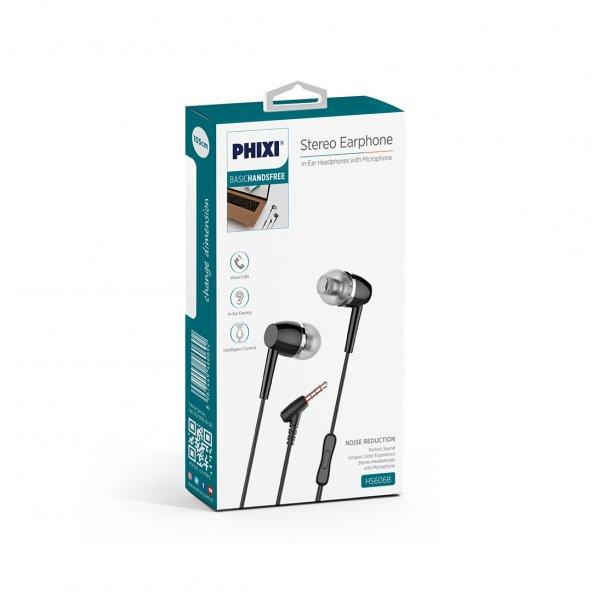 Phixi Basic HS606 Mikrofonlu Kulakiçi Kulaklık - 2