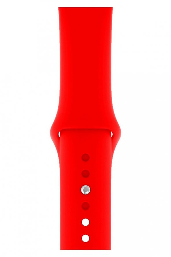 Apple Watch Kordon 42/44/45 mm Uyumlu Silikon Kayış - 2
