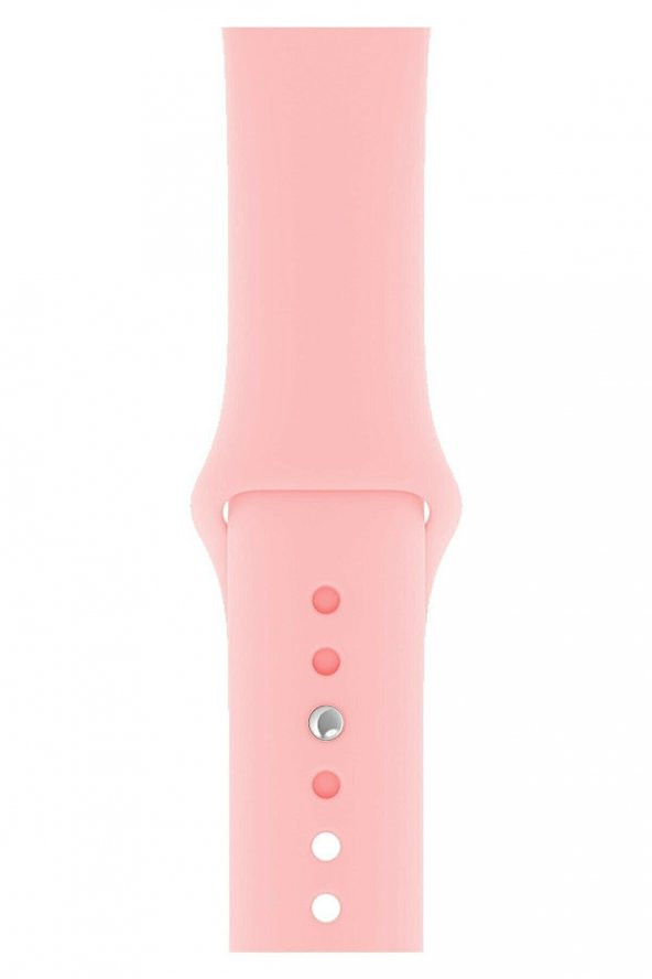 Apple Watch Kordon 42/44/45 mm Uyumlu Silikon Kayış - 5