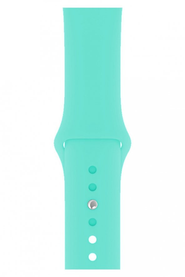 Apple Watch Kordon 42/44/45 mm Uyumlu Silikon Kayış - 6