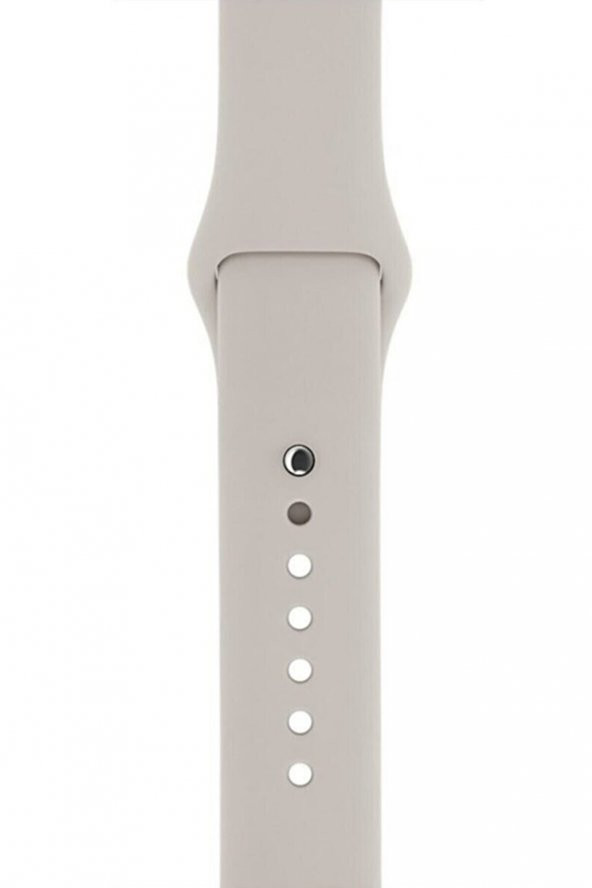 Apple Watch Kordon 42/44/45 mm Uyumlu Silikon Kayış - 11