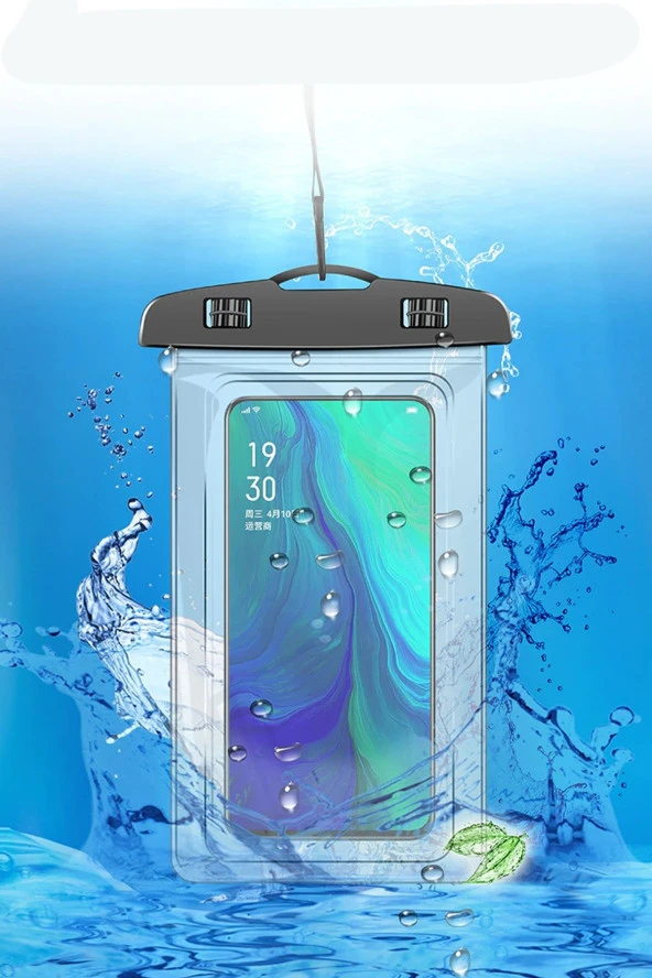 Üniversal Tüm Telefonlara Uyumlu Su Geçirmez Telefon Kılıfı Askılı Kılıf Su Altı Kılıf
