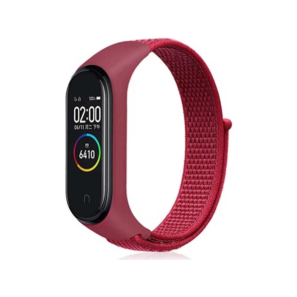 Xiaomi Mi Band 3/4/5/6 Uyumlu Akıllı Bileklik Hasır Kordon (Saat Değildir) - 12