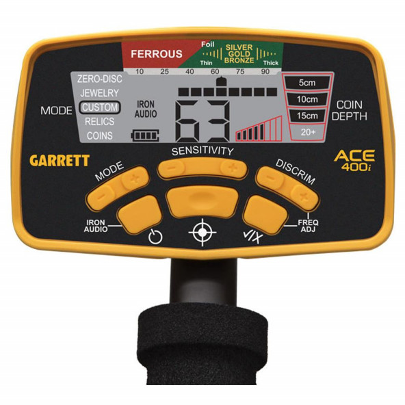 Garrett Ace 400İ Define, Altın, Metal Dedektörü - 2