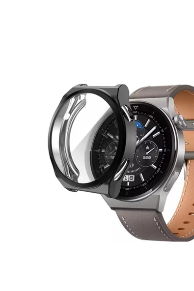 Huawei Watch Gt3 Pro 46mm 360 Tam Koruma Silikon Kılıf