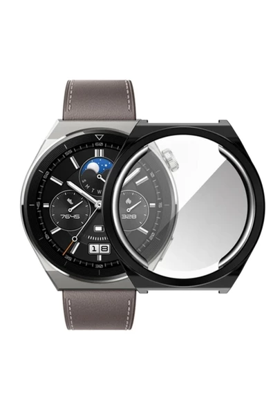 Huawei Watch Gt3 Pro 46mm 360 Tam Koruma Silikon Kılıf - 2