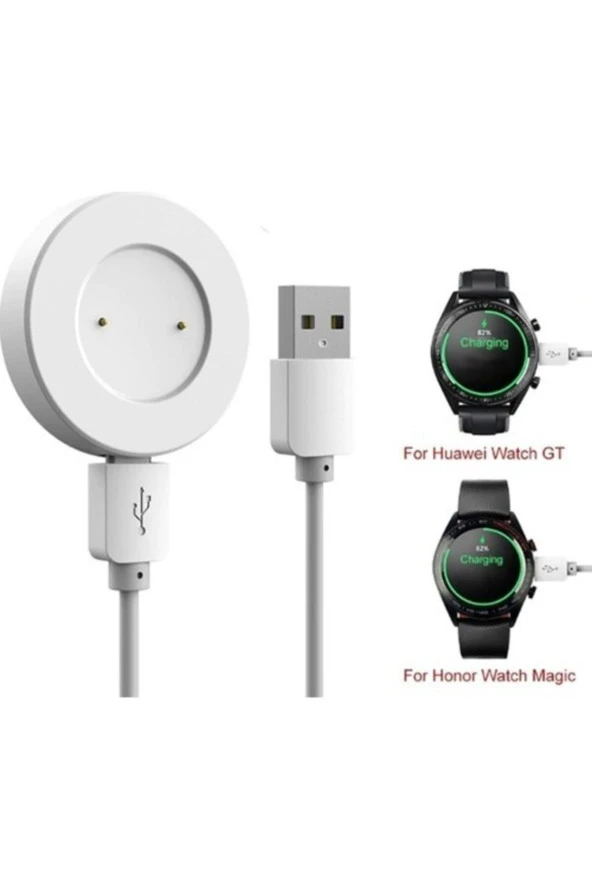 Huawei Gt2 - Watch Dream - Magic - Gt Usb Şarj Kablosu Aleti Yüksek Kalite Hızlı Manyetik Şarj Aleti - 2