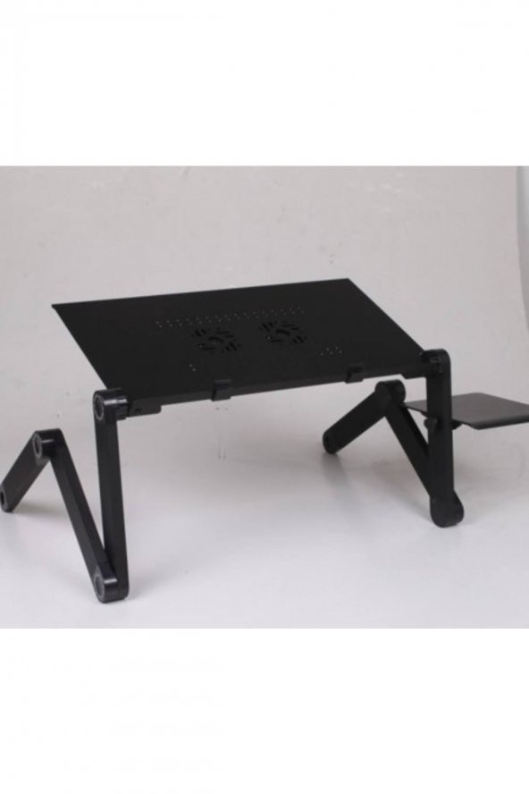 Laptop Yatak Sehpası Portatif Katlanabilir Laptop Sehpası Notebook Sehpası Mouse Padli - 3