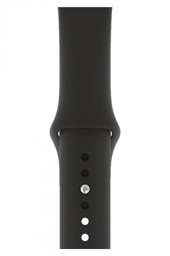 Apple Watch Uyumlu Kordon 2 3 4 5 Seri 38 Mm 40 Mm Siyah - 3