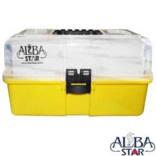 AlbaStar 16'' Şeffaf Balıkçı Takım Çantası - 2