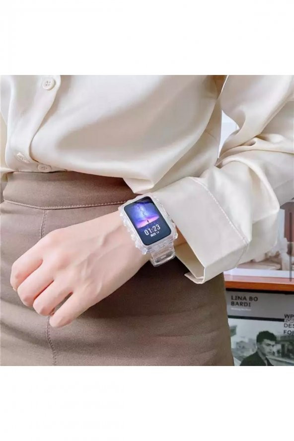 Huawei Watch Fit 2 Spor Silikon Kordon - 11